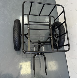 Accesorios para <span class=keywords><strong>Bicicleta</strong></span> Eléctrica ADN-KM200, <span class=keywords><strong>Remolque</strong></span> Trasero 670L, Asistente <span class=keywords><strong>de</strong></span> Viaje, 20 km/h, <span class=keywords><strong>Remolque</strong></span> <span class=keywords><strong>de</strong></span> Almacenamiento para Compras, Neumático 20*4.0, Marco <span class=keywords><strong>de</strong></span> Hierro - Product Image 5