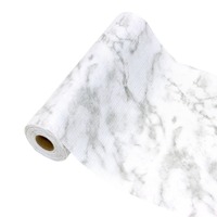 Tapis de protection PVC moderne et écologique pour armoires, tiroirs et étagères, imperméable, anti-huile, découpable, antidérapant, pour cuisine et réfrigérateur, anti-poussière