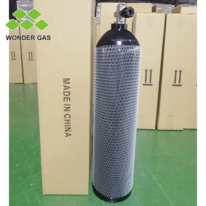 Cilindro DE BUCEO DE ALUMINIO certificado CE 6L 7L 11.1L 12L, tanque de buceo, cilindro de buceo, botella de buceo, tanque de aire - Product Image 5