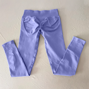 Sportbekleidung mit Eigenem Logo Knöchellange Hosen Niedrige Taille Kompression Übergröße Nahtlose Hochelastische Po-Formende Yoga-Leggings - Product Image 6
