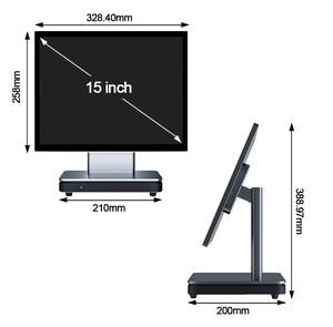 Système de point de vente tout-en-un, écran tactile, caisse enregistreuse, ultra-fin, Win10/11, pour cafés, salons, fleuristes - Product Image 3
