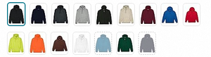 Customize High-quality French Terry <b>Hoodie</b> With Full <b>Zipper</b> Pullover, Moisture Wicking and Breathable - Product Image 6