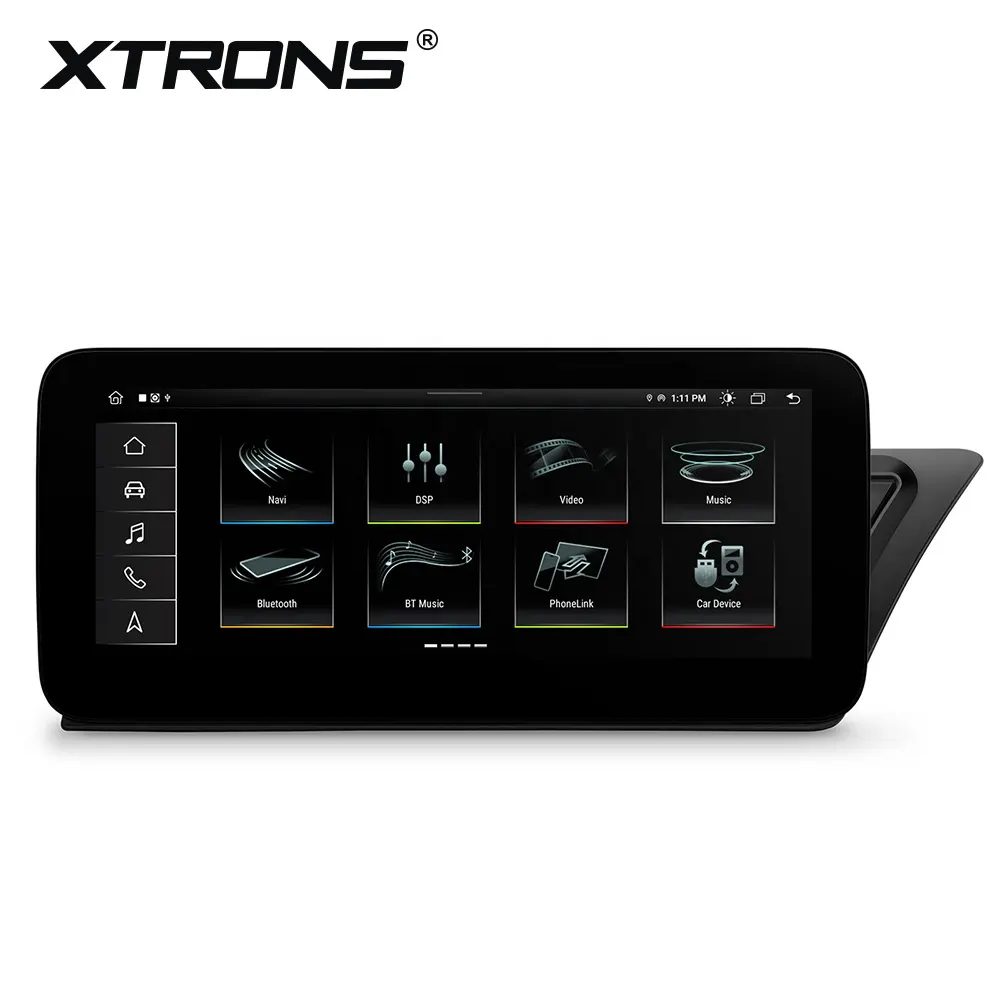 XTRONS 10,25 "Android 12 автомобильное радио Android Авто DSP 4G LTE Pantalla Carplay экран для Audi A4 B8 S4 RS4 A5 S5 RS5 2008-2016