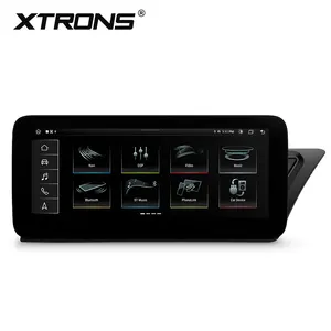 Xtrons tela de 10.25 "android 12 rádio de carro, android auto dsp 4g lte pantalla carplay para audi a4 b8 s4 rs4 a5 s5 rs5 2008-2016