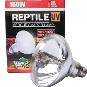 Solar-Glo High Intensity Self-Ballasted Reptile Uvb Lamp Uv Heat Mercury Vapor Light