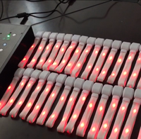 Concert LED Lumineux DMX Bracelet Télécommandé avec Batterie Remplaçable Cadeau Saint Valentin