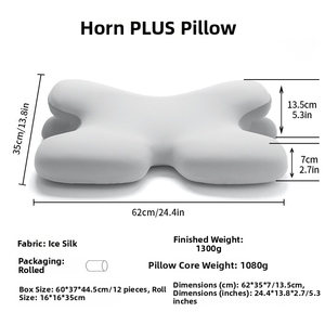 Almohada de Espuma Viscoelástica de Alta Calidad con Protección, Reducción de Presión, Diseño de Mariposa, Ergonómica, con Protección para el Cuello - Product Image 4