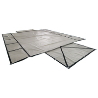 Bâche de piscine Lanjing imperméable en PVC enduit, très résistante, en rouleau