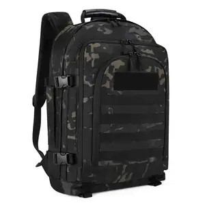 Large Field Backpack Tactical Range Iron Frame Backpack Waterproof 75 L Bag