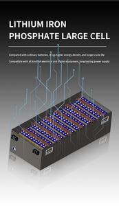 96V200AH高電圧リチウム電池RV大容量LiFePO4電池太陽光発電エネルギー貯蔵リン酸鉄電池 - Product Image 5