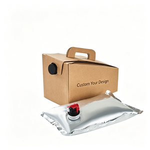 Sacs en aluminium personnalisés avec bec verseur, pochette isotherme pour boissons chaudes et froides, carafe, porte-café, boîte à emporter avec poignée - Product Image 1