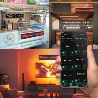 Panneau matriciel LED Zeyi pour utilisation en intérieur dans les voitures, contrôlé par Bluetooth, étanche IP65, écran d'affichage personnalisable