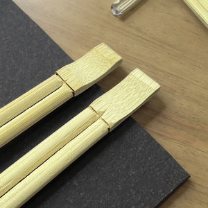Wholesale 2 in 1 <strong>Chopsticks</strong> + <strong>Chopsticks</strong> Rest Paper Sealed <strong>Bamboo</strong> <strong>Disposable</strong> <strong>Chopsticks</strong> Customised Logo Eco-friendly Tableware