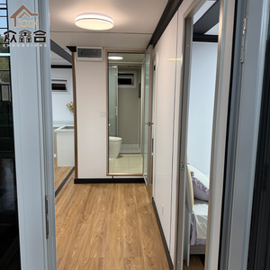 Casa Container Pieghevole in Acciaio Espandibile Moderna, Villa Prefabbricata con 2-3 Camere da Letto per Uso Commerciale, Disponibile in Versione 20 FT - Product Image 6
