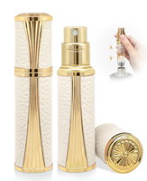 Atomiseur de parfum rechargeable en aluminium de 5 ml, flacon de voyage avec logo personnalisé