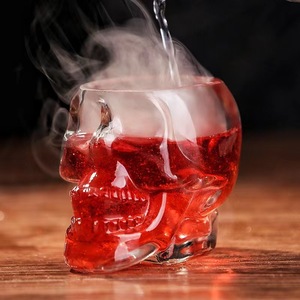 Taza de cerveza de cristal con forma de Calavera, vaso de bebidas para bar KTV, 350 ml - Product Image 6