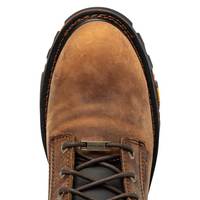 Bottes hautes pour femmes en cuir véritable avec embout en acier - Respirantes, antidérapantes, pour une utilisation en usine, bottes de sécurité pour le travail, pour l'hiver, le printemps et l'automne