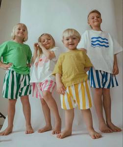 Impresión personalizada verano bebé niños playa <span class=keywords><strong>camisas</strong></span> de manga corta niños <span class=keywords><strong>niñas</strong></span> lindas camisetas de gran tamaño al aire libre jugar transpirable Boxy <span class=keywords><strong>camisas</strong></span> - Product Image 3