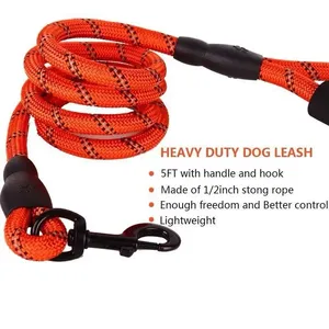 Strong Collar Cat Leashes Reflective <b>Dog</b> Harness Big Small Medium Pet Leash Drag Pull Tow Golden Retriever - Product Image 6