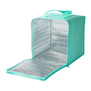 Large Capacity Waterproof Portable High Quality Take-Out Carrier Food Insulation Picnic Bag Insulated