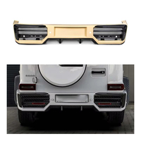 W464 G500 G550 G63 préimprégné en fibre de carbone sèche pièces de voiture Bodykit séparateur de pare-chocs arrière pour Mercedes Benz classe G W464 G500 G550 G63