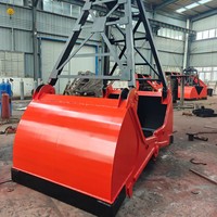 360 °   Cucharón Rotatorio Hidráulico con Control Remoto por Radio para Excavadora (1-25T) - Manipulación de Chatarra/Troncos