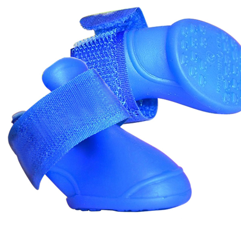 Резиновые сапоги для собак противоскользящая обувь для маленьких собак Щенок