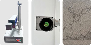 Máquina de marcado láser de CO2 portátil Faith Galvo, codificador de fecha de refrigeración por aire de calidad para materiales no metálicos, compatible con PLT BMP AI - Product Image 4