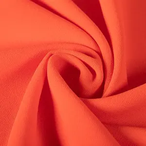 Nieuwe Aankomst Groothandel 100% Polyester Geweven Pure Zijde Bedrukt Crêpe Chiffon Nieuwe Stof