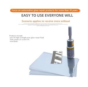 Kit de réparation de pare-brise automobile en résine nano USA Mairun, modèle USA 823, pour pare-brise de voiture fissuré - Product Image 2