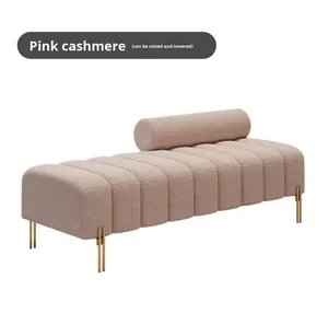 Modern Scandinavian-Inspired Luxury Accessible Creative Cloakroom Shoe Changing <strong>Stool</strong> <strong>for</strong> Living Room <strong>Bedroom</strong> or Bedside - Product Image 6
