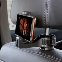 Crochet de voiture multifonctionnel créatif pour appuie-tête arrière, support de téléphone portable à boucle de verrouillage, modèle universel