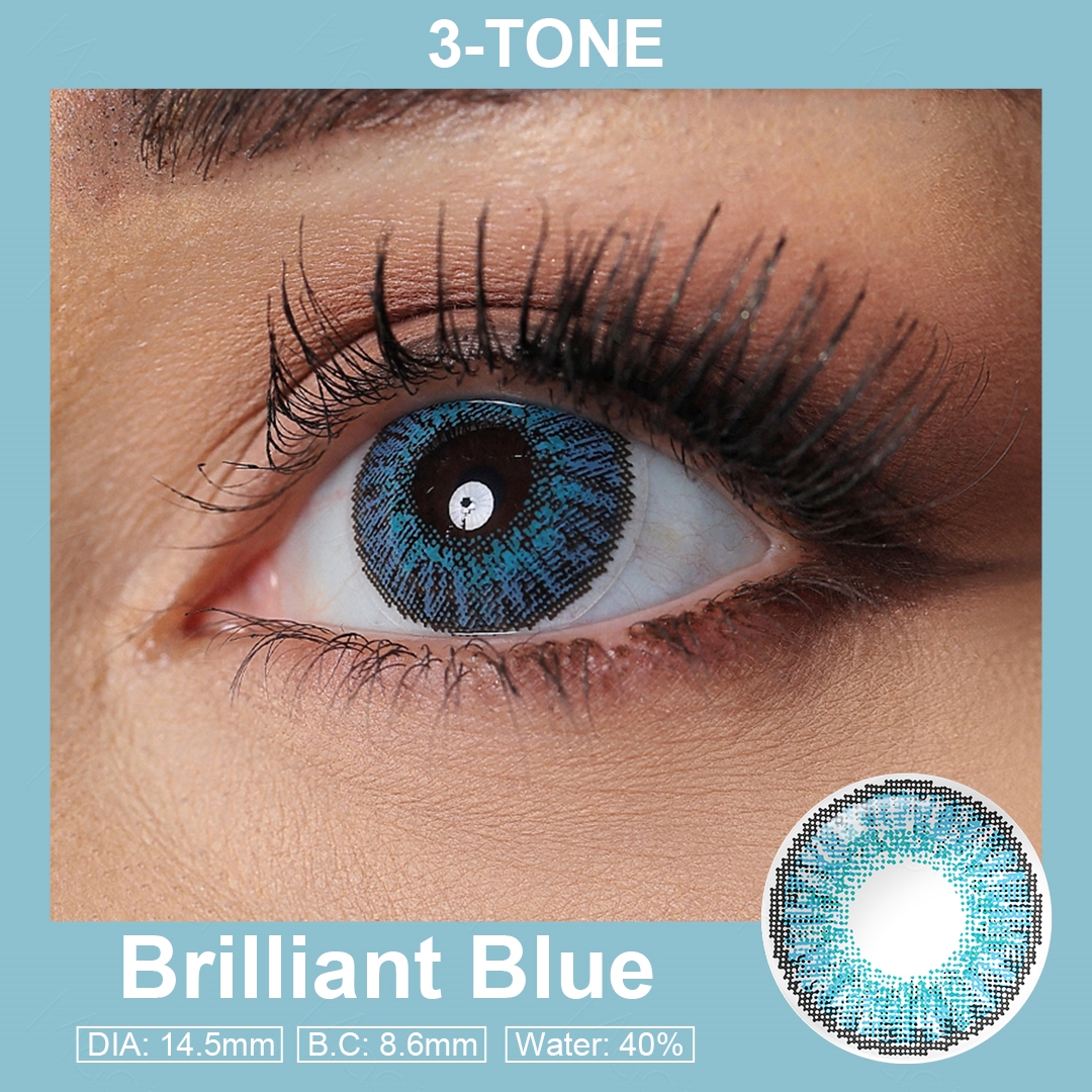 Azul brillante