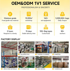 ถุงเก็บมูลสุนัขแมวแบบใช้แล้วทิ้งเป็นมิตรต่อสิ่งแวดล้อมพลาสติกย่อยสลายได้ตามธรรมชาติ - Product Image 6