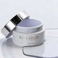 Gel de construction transparent sans TPO ni HEMA, séchage rapide en 2,5 secondes, pour extension d'ongles sans chaleur, gel durcisseur personnalisé pour salon de manucure