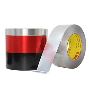Aluminum Foil Tape EMI Shielding 0.06mm 0.1mm 0.13mm Heat Resistant Insulating Adhesive For LED Backlight Protection - Product Image 1