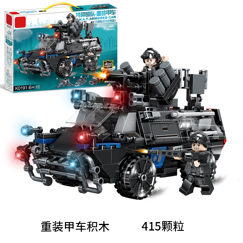 Un coche 415 partículas