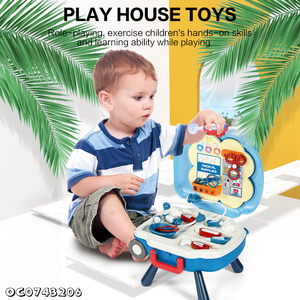 Fingere di giocare bambina piccola plastica Set di giocattoli con musica di luci - Product Image 3