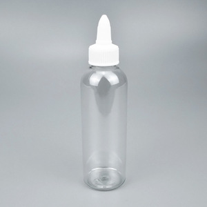 Pet Transparent <b>Dropper</b> <b>Bottles</b> Multiple Capacity Cylinder Shape For Chemical Packaging - Product Image 4