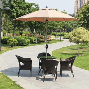 Moderner Großhandel Rattan Garden Patio <span class=keywords><strong>Sofa</strong></span> Tisch und Stühle Möbel Set Support Custom ized Service - Product Image 5