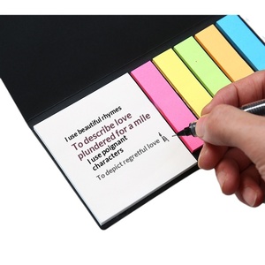 Bloc-notes créatif autocollant en papier kraft et blocs-notes adhésifs avec mémos détachables et motifs colorés - Product Image 5