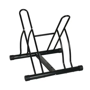 מותאם אישית שחור אבקת ציפוי מתכת אופני Rack חיצוני אופני חניה