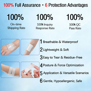 Nastro Medico Non Tessuto Traspirante Morbido da 2,5 cm, Ipoallergenico e Sicuro per la Pelle, per Fissaggio di Tubi Medicali e Fissaggio per Infusione - Product Image 2