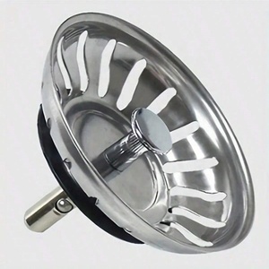 Stainless Steel <strong>Kitchen</strong> Sink Filter <strong>Net</strong> with Anti-clogging Floor Drain Cover Sewer Basin Gadget - Product Image 3