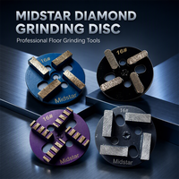 Meule diamantée durable Disque abrasif en métal Sol en terrazzo Outil de meulage de béton Papier de sable pour application de machine