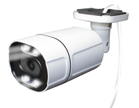 Caméra IP de sécurité PoE 8MP 30fps, vision nocturne couleur intelligente à double éclairage, détection de mouvement humain, micro intégré, extérieur, entièrement métallique