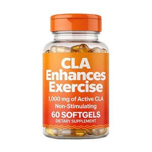 Gélules d'acide linoléique conjugué (CLA) à marque privée OEM <span class=keywords><strong>pour</strong></span> <span class=keywords><strong>la</strong></span> masse musculaire maigre et le métabolisme des graisses - Product Image 1