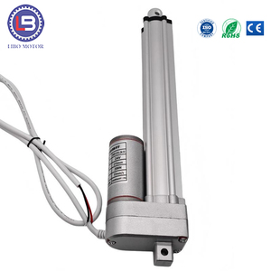 Actionneur linéaire personnalisé 24V à couple élevé, <span class=keywords><strong>moteur</strong></span> électrique CC, tige de poussée, supports de montage IP65, cadre 32mm, pour ventilateur d'appareil électroménager - Product Image 2