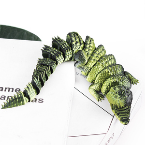 Cocodrilo Impreso en 3D, Modelos Articulados, Figuras de Animales con Articulaciones Flexibles, Regalos Sorpresa de Fantasía - Product Image 2