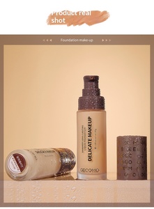 Fond de teint liquide longue durée GECOMO 24h, hydratant, correcteur, <span class=keywords><strong>crème</strong></span> <span class=keywords><strong>BB</strong></span> pour peaux sèches - Product Image 2